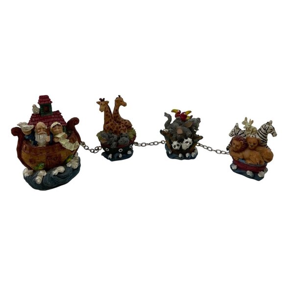 San Francisco Music Box Co Noah's Ark Train Figurine Few of my Favorite Things - Picture 1 of 16